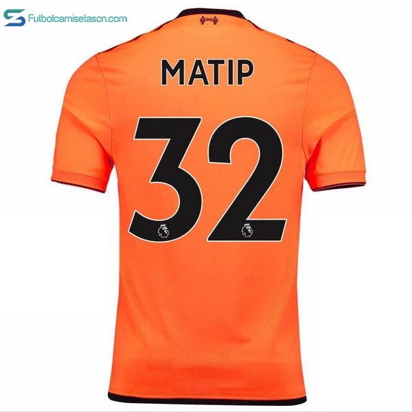 Camiseta Liverpool 3ª Matip 2017/18